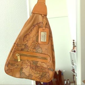 Authentic Alviero Martini shoulder bag